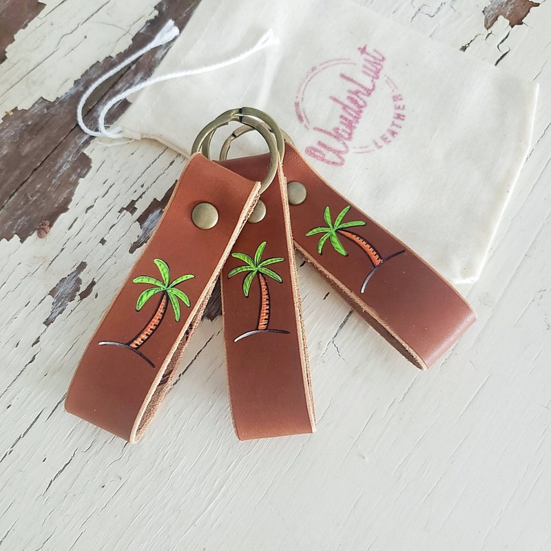 Tree Keychain - Etsy