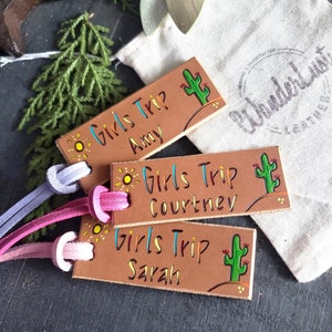 Girls trip tags. Girls trip luggage tag. Girls trip tag. image 1