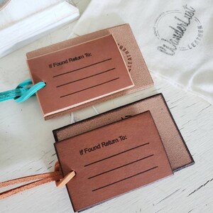 Bride & Groom Luggage Tags. Custom Bride and Groom Luggage Tags. Leather Bride and Groom Tags. Bride and Groom Tags. image 4