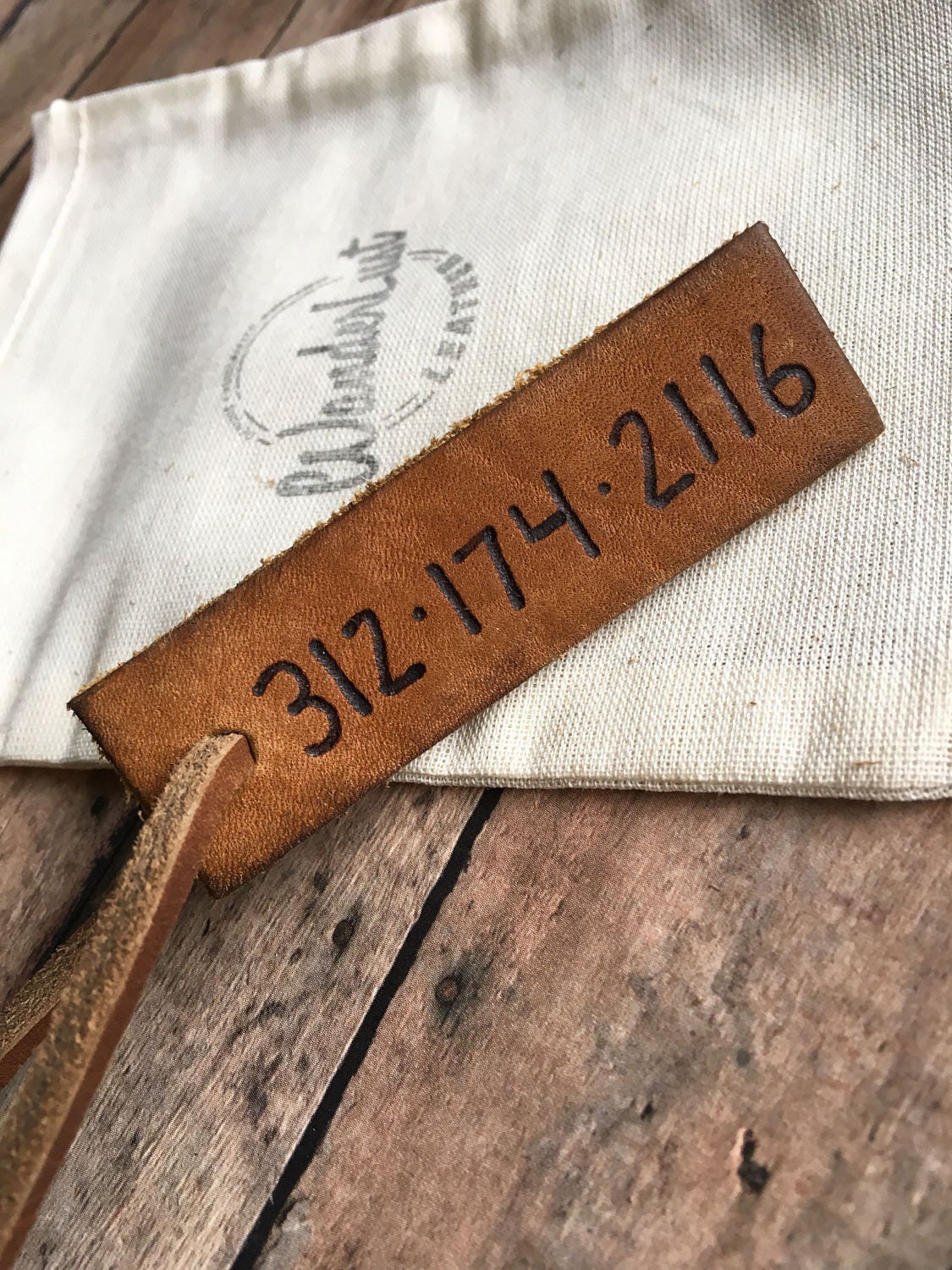 Phone number Accent phone number Tag Luggage Tag Beach Bag Etsy