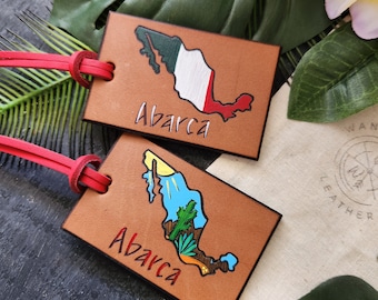 Custom State Picture Luggage Tag. State Shape Luggage Tag. Custom Luggage Tags.