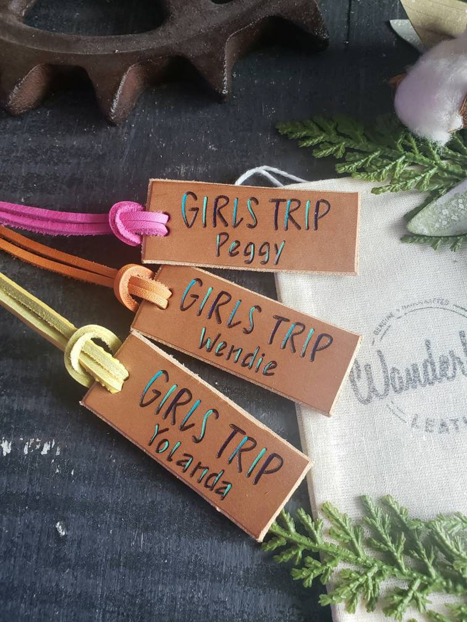 Girls Trip Tags. Girls Trip Luggage Tag. Girls Trip Tag. - Etsy