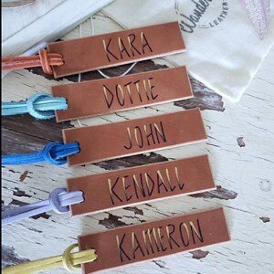 Gold Wedding Name Cards. Personalized Place Card. Simple Place Card, Modern Rustic Minimalist