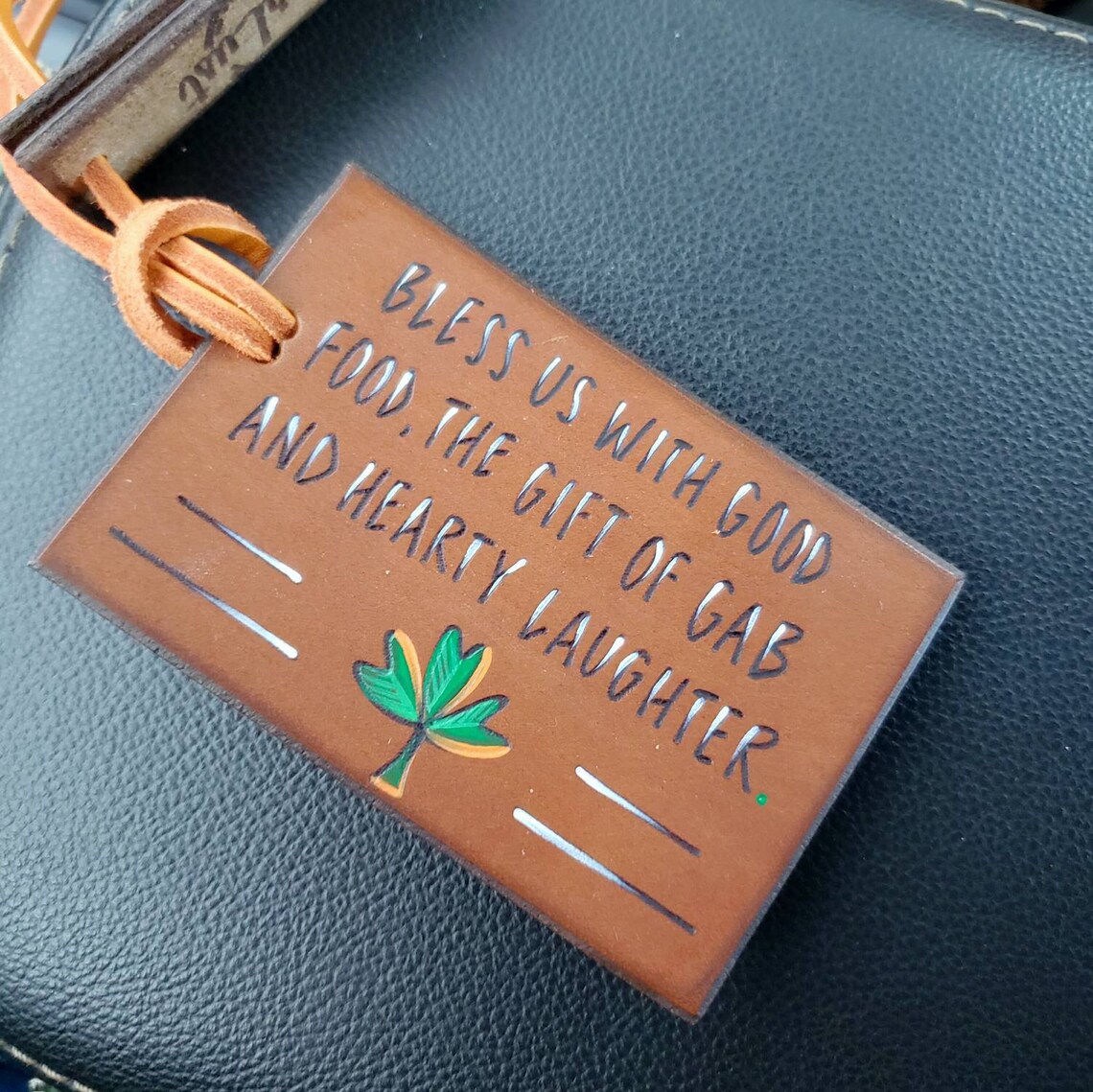 Irish Luggage Tag. Irish Quote Gift. Ireland Gift. Ireland Etsy UK