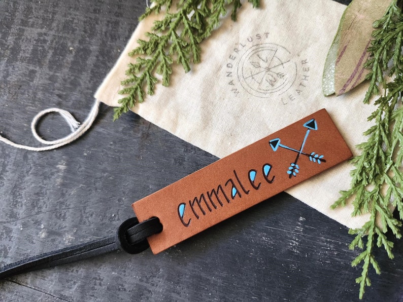 Custom Name Tags. Leather Name Tags. Personalized Name Tags. image 1