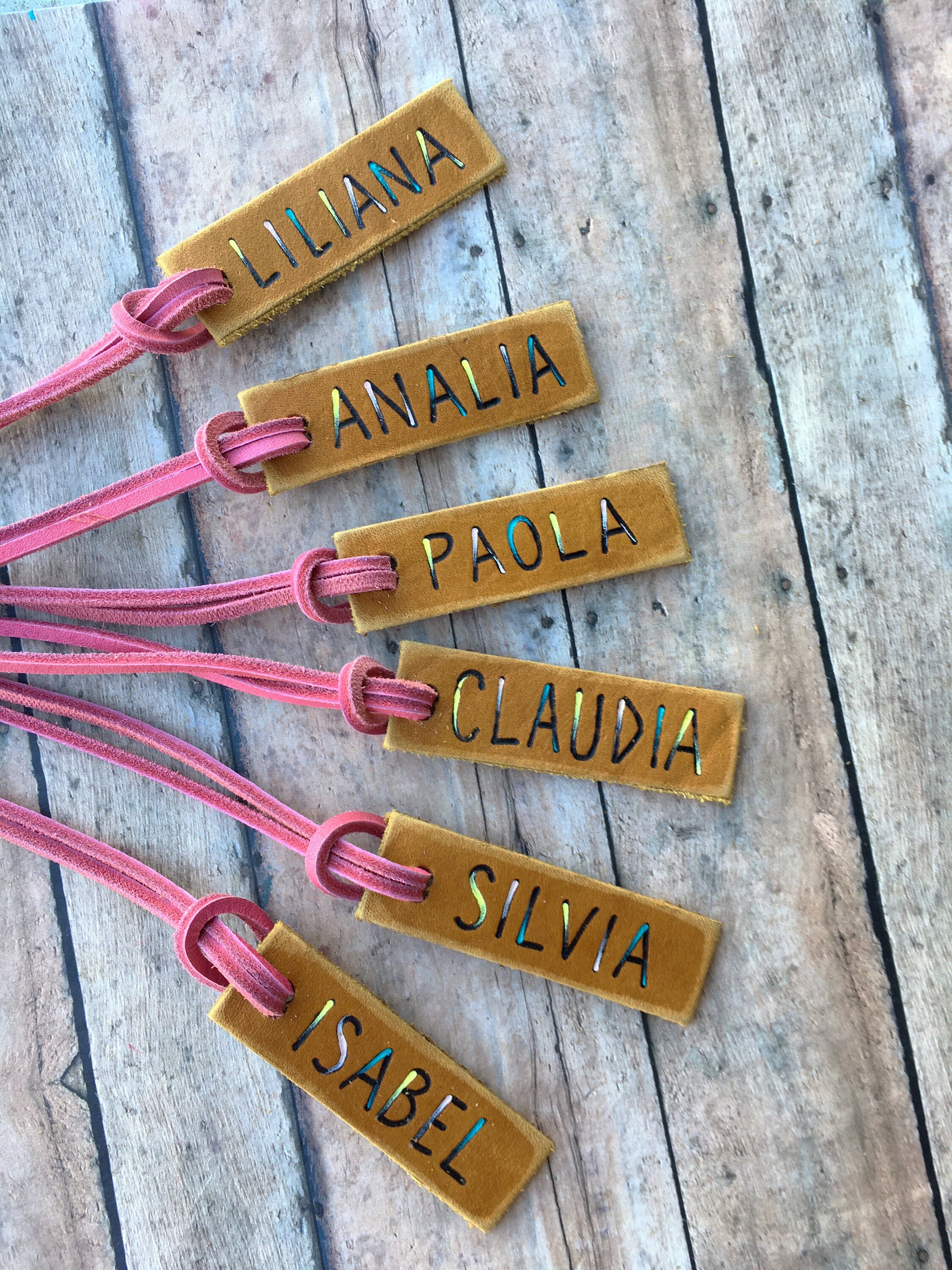 Name Tag Accent Name Tag Luggage Tag Beach Bag Luggage Tag Etsy