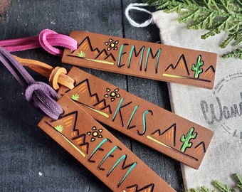 Southwest Luggage Tag. Cactus Luggage Tags. Desert Luggage Tag. Southwest Tags.