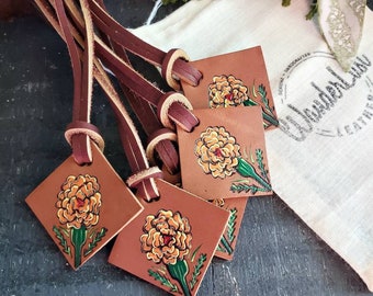 Marigold Tag. Flower Luggage Tag. Marigold Gift. Marigold Effect. Marigold Flower Tags. Marigold Flower Tag. Marigold Luggage Tag.