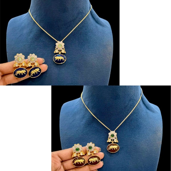 Exclusive Collection of Sabyasachi inspired jaguar designer pendant set