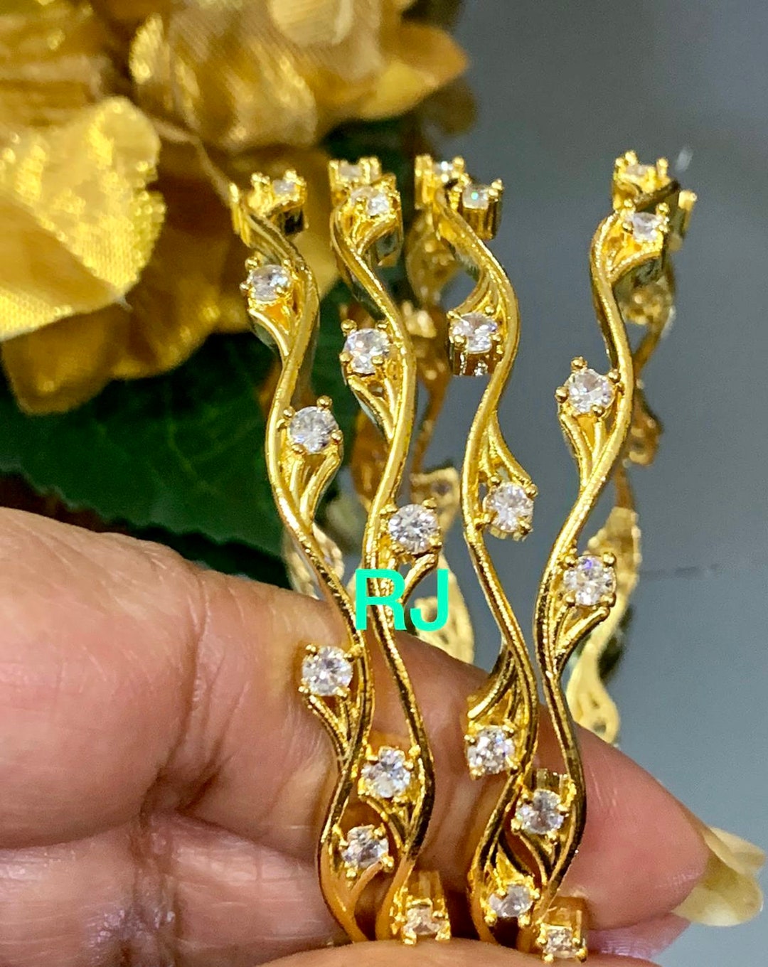 Buy Caratlane Inspired Next to Original Gold Plated Diamond