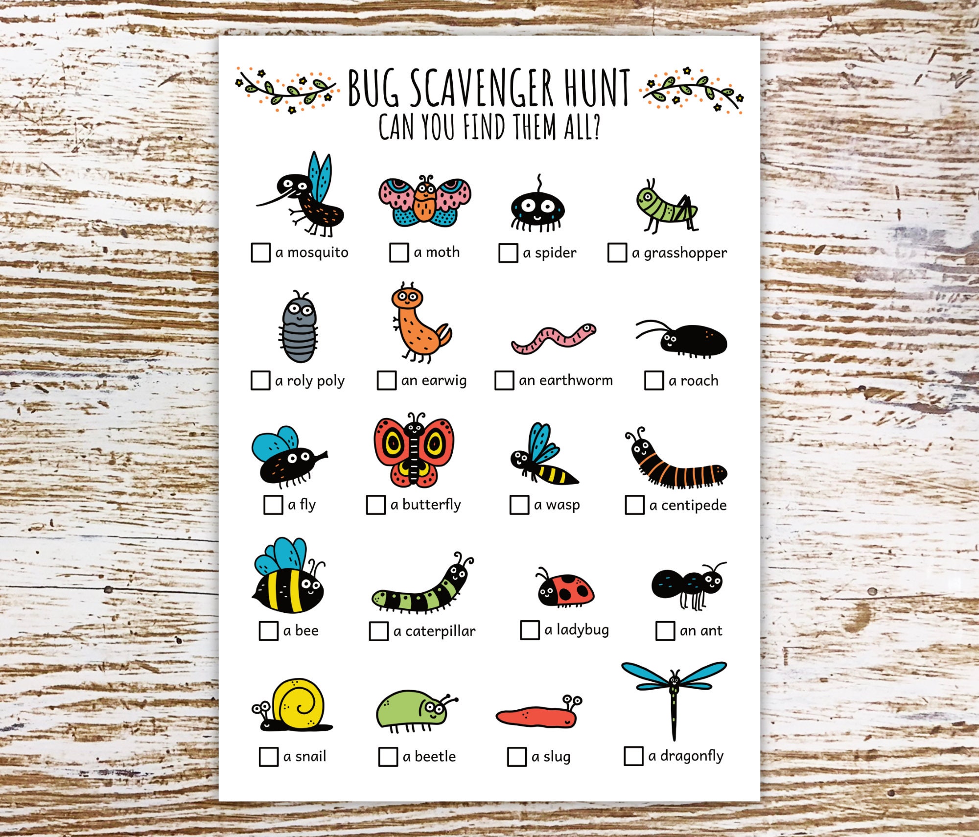 Printable Bug Scavenger Hunt for Kids – Insect Adventure Game – Outdoor Nature Activity PDF - Etsy printable-bug-scavenger-hunt-for-kids-insect-adventure-game-outdoor-nature-activity-pdf-etsy