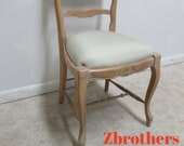 Vintage Spanish Regency Carved Ladies Writing Desk Side Chair