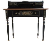 Ethan Allen Hitchcock Paint Decorated Ladies Writing Desk