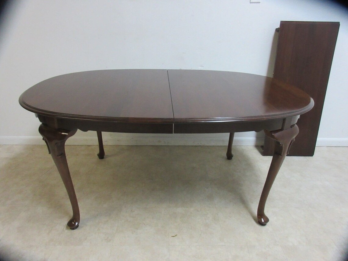 Ethan Allen Court Cherry Dining Room Banquet Etsy