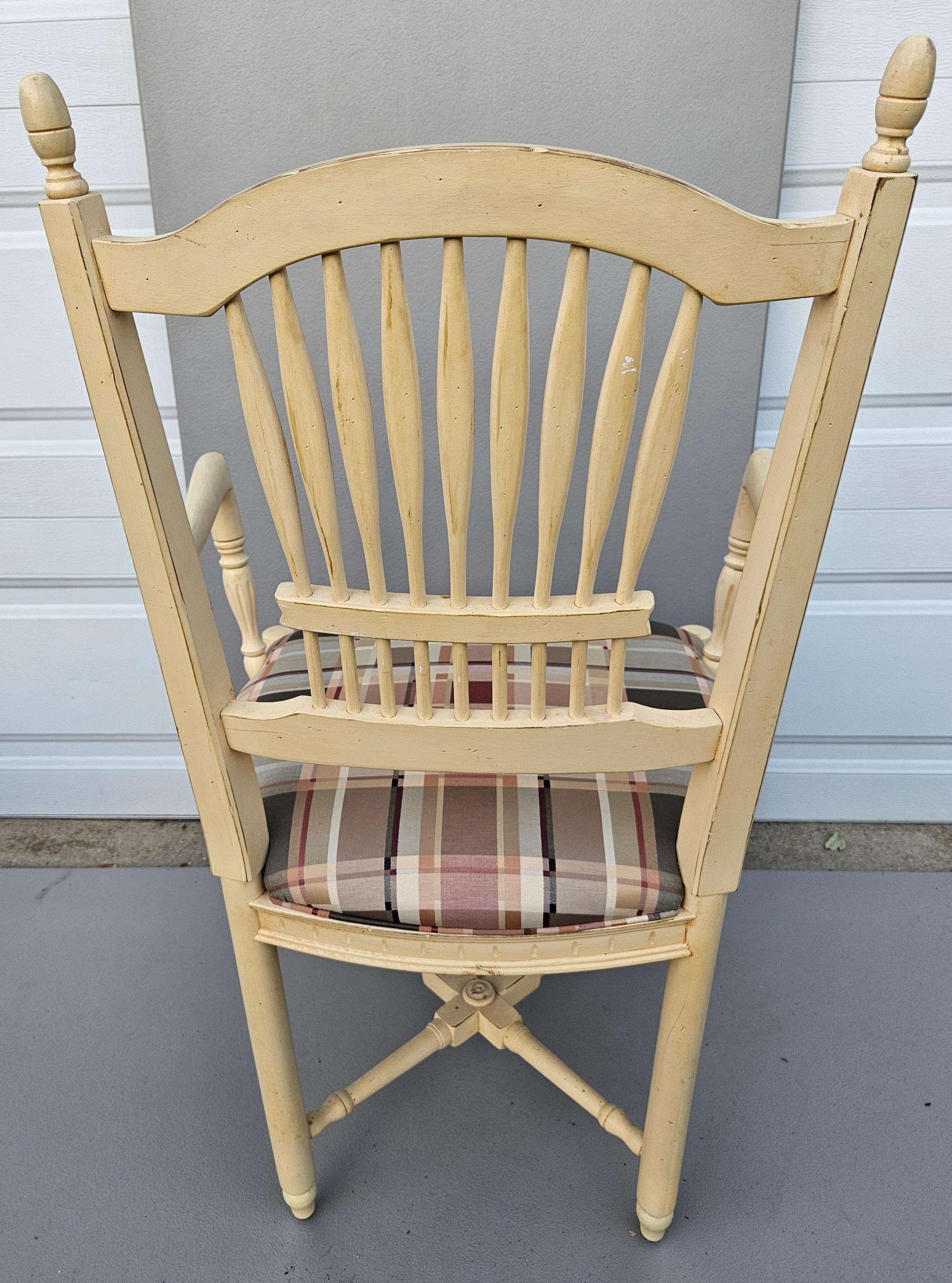 Ethan Allen Legacy Wheat Back French Country Dining Room Desk 
