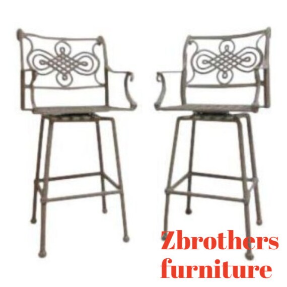 Pair Woodard Landgrave Cast Classics Aluminum Patio Porch Etsy