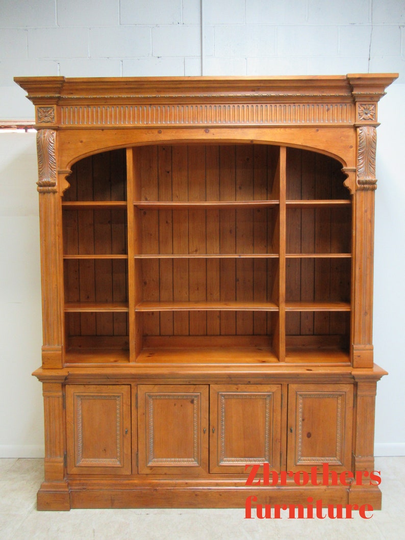 Ethan Allen Legacy French Country Bookcase Bookshelf Library Etsy