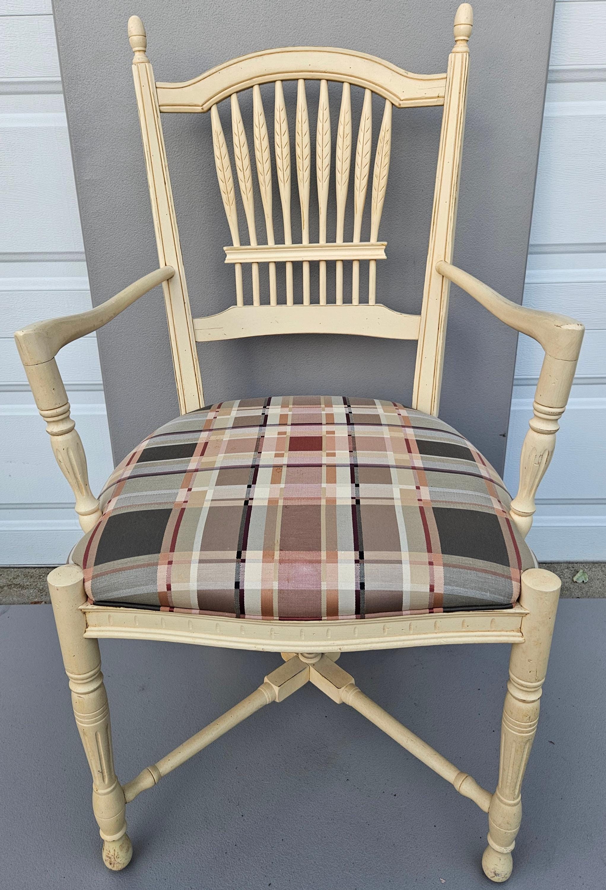 Ethan Allen Legacy Wheat Back French Country Dining Room Desk