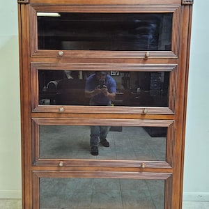 Ethan Allen British Classics Barrister Bookcase Shelf Library Display Empire