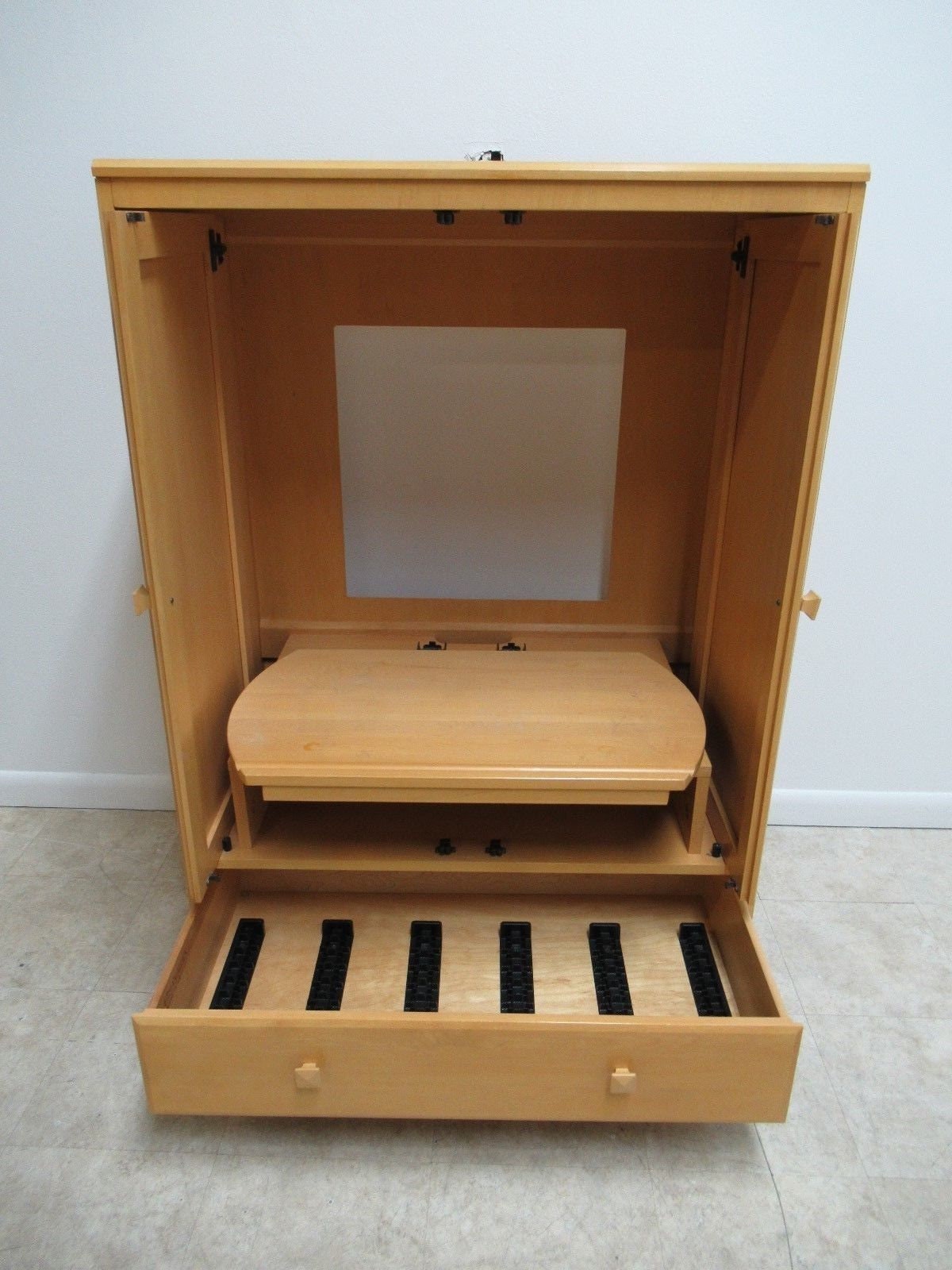 Ethan Allen American Dimensions Petite Tv Media Cabinet ...