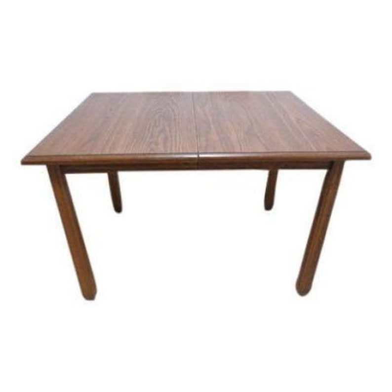 Brandt Ranch Oak Rustic Lodge Dining Room Work Table Mid Etsy