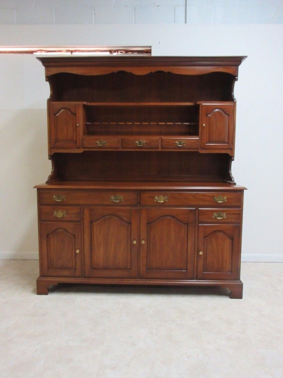 Cherry china cabinet and cheap buffet