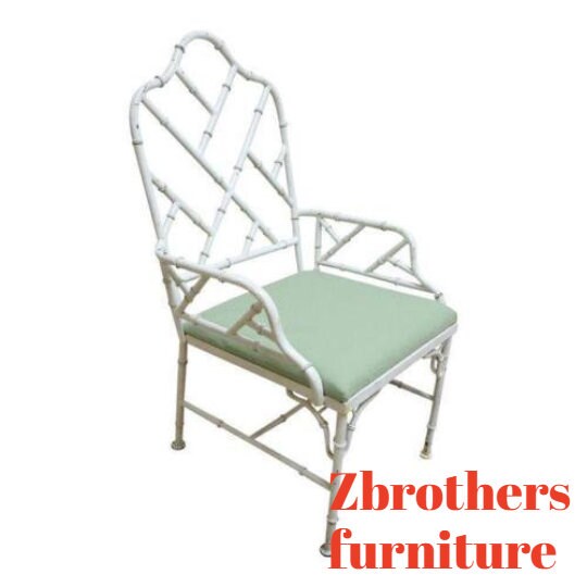 Metal Bamboo Chairs Etsy