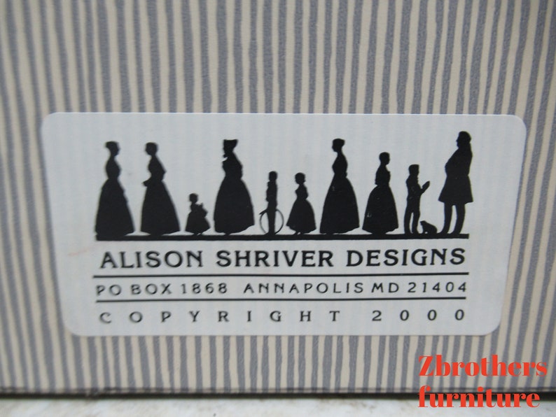 Custom Alison Shriver Design Framed Paper Cutting Silhouett Maitland
