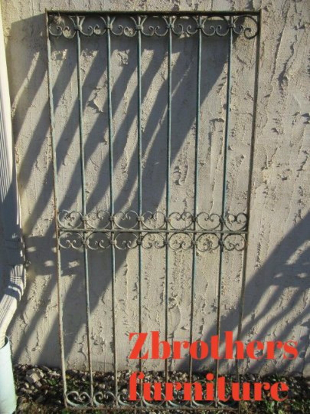 Antique Victorian Iron Gate Window Garden Fence Architectural Salvage ...