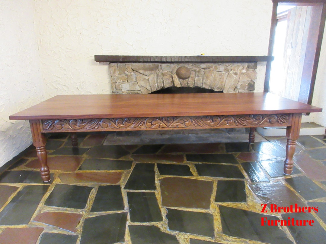 Vintage Spanish Moorish Style Dining Room Table 10 Foot Custom Made