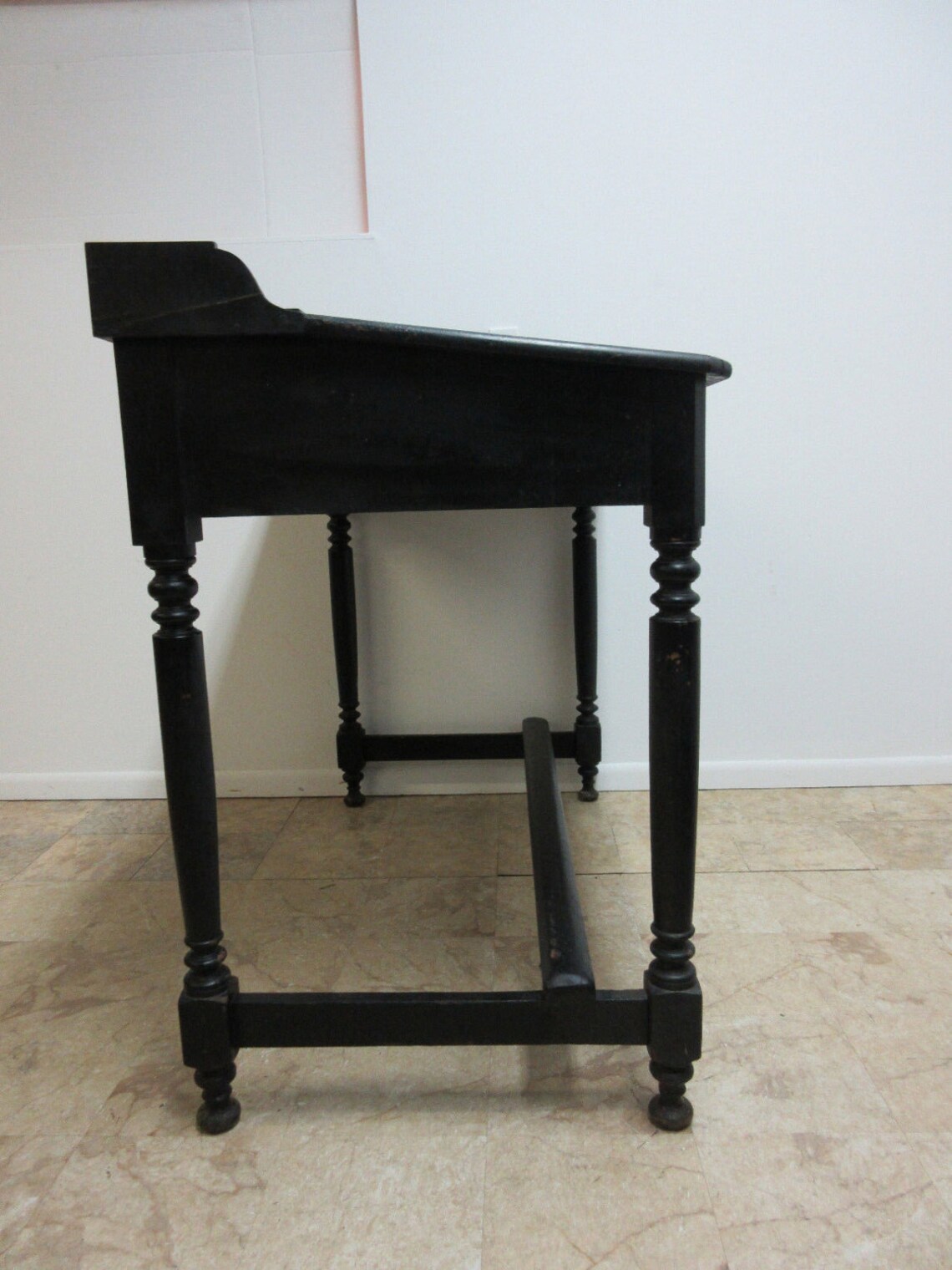 Antique Victorian Primitive Slant Top Plantation Writing Desk Etsy