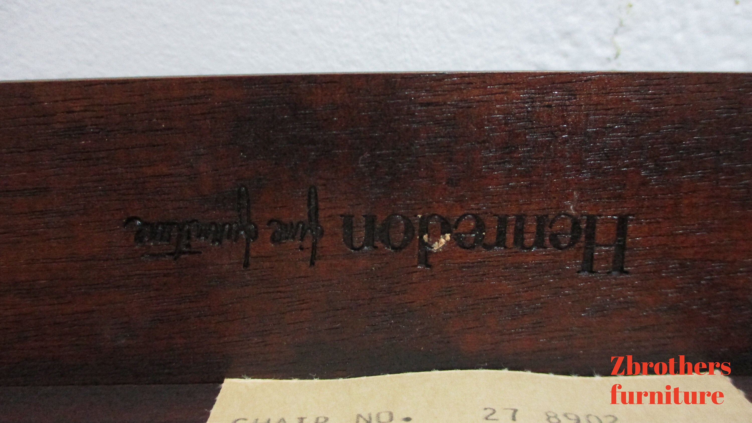 2 Henredon Pan Asian Dining Room Arm Chairs Mahogany Etsy