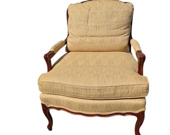 Thomasville TRS Furniture Inc. Armchair Regency Bergere Lounge Chair Louis XV B