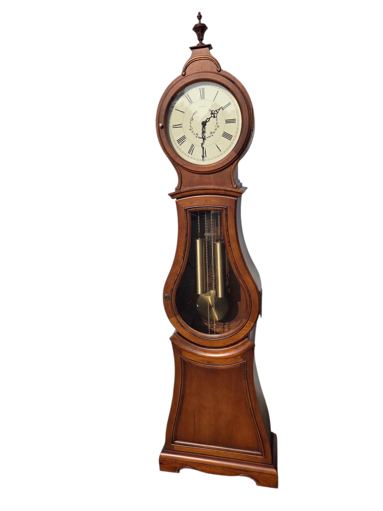 貴重！OAXACA bell eams ヴィンテージ ミッドセンチュリー Ethan Allen Swedish Home Grandfather Clock Bombe Mora Longcase