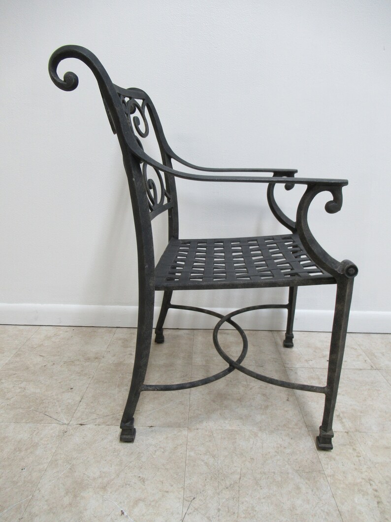 Cast Classics Landgrave Patio Porch Outdoor Swivel Lounge Arm Chair A