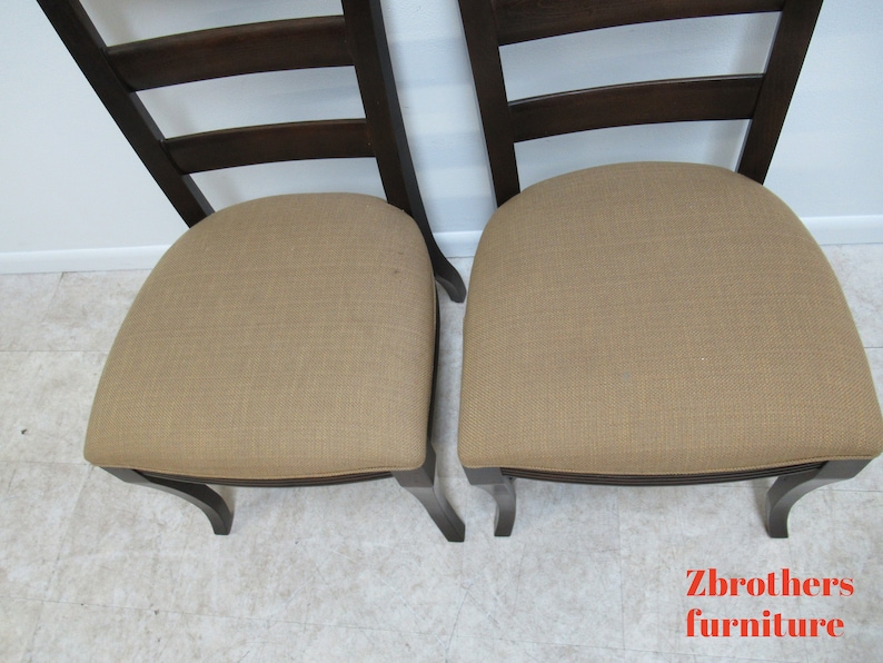 Pair Nautica By Lexington Ladder Back Dining Room Side Chairs Etsy
