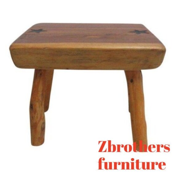 Texas Hill Country Slab Wood Live Edge Adirondack Cabin Foot Etsy