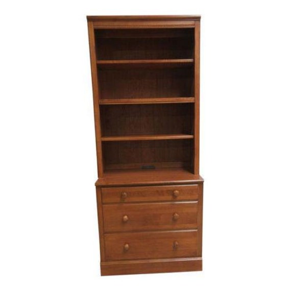 Ethan Allen Cottage Collection Chest Hutch Top Book Shelf Etsy