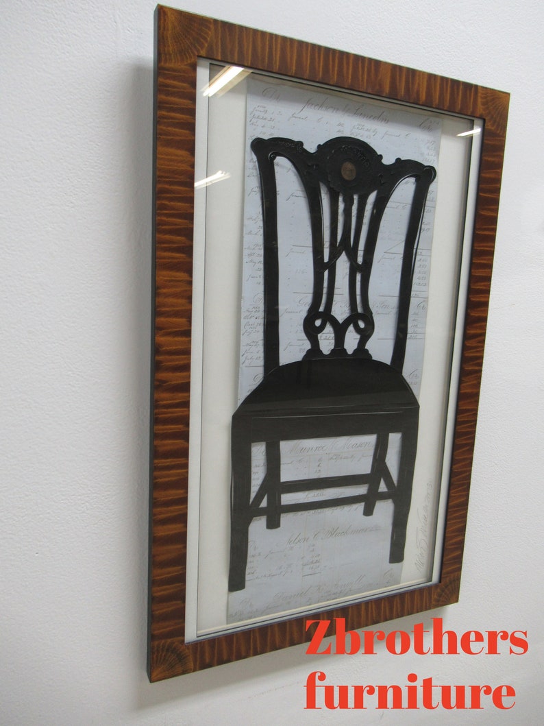 Custom Alison Shriver Design Framed Paper Cutting Silhouett Maitland
