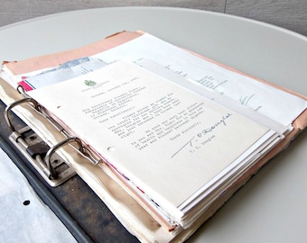 Original documents from Yugoslav Embassy in Canada (60s)