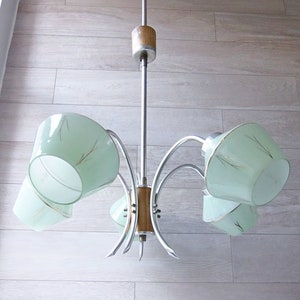 Midcentury ceiling lamp made in Yugoslavia