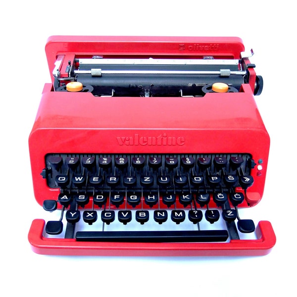 Iconic Olivetti Valentine typewriter