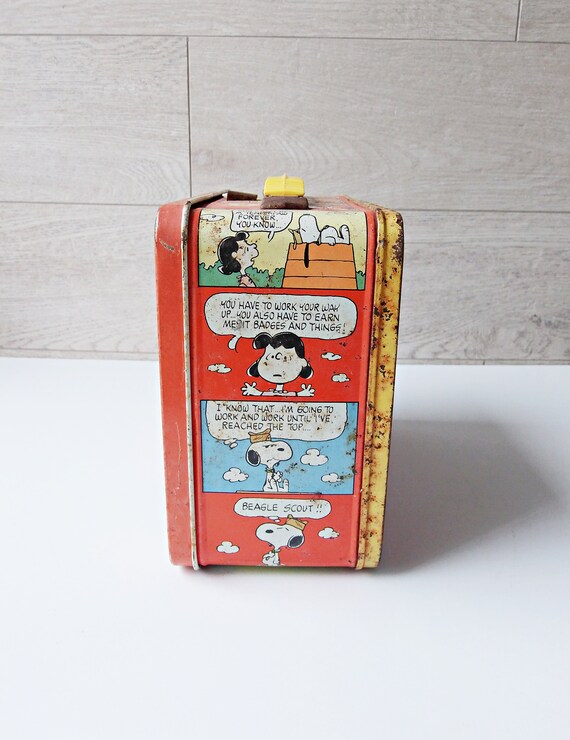 ヴィンテージピーナッツの缶入りランチボックス - Etsy 日本