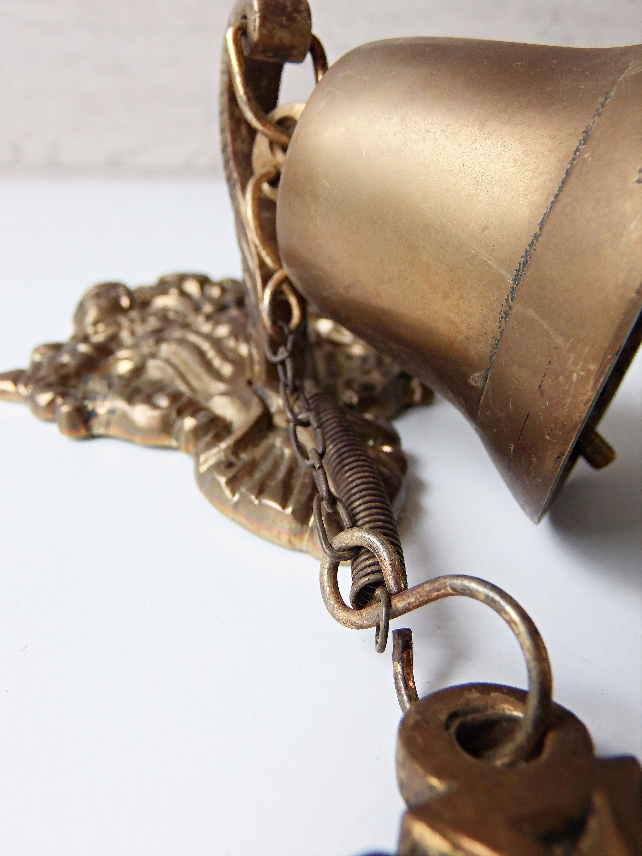 Vintage tapestry bell pull Etsy