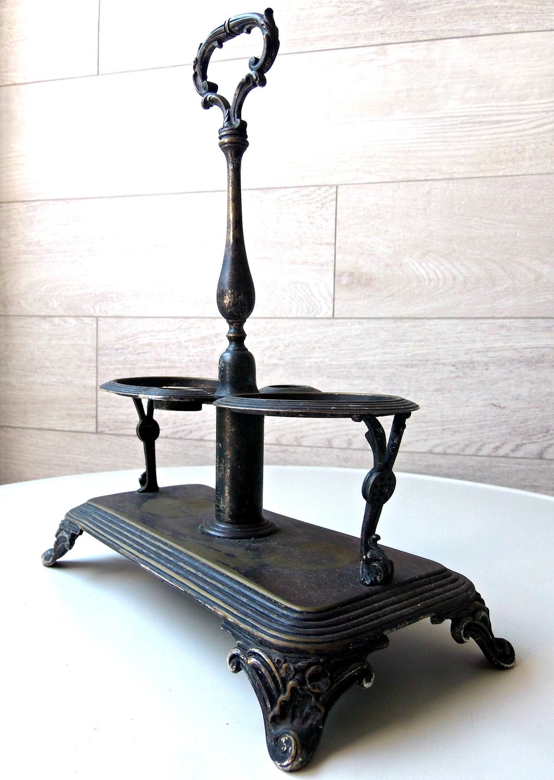 Vintage Cruet Holder Etsy