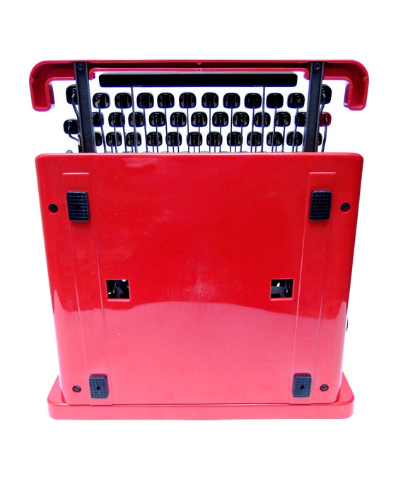 Iconic Olivetti Valentine Typewriter - Etsy