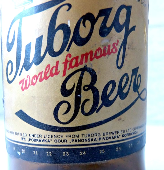 Buy Vintage Tuborg Beer Bottle Online in India - Etsy