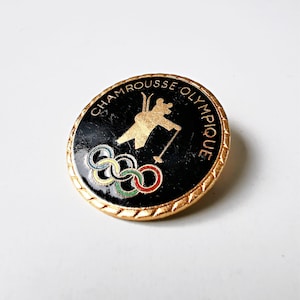 Chamrousse Olympique Brooch