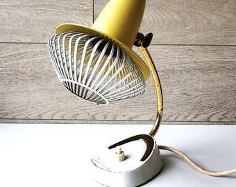 Lámpara de escritorio vintage de mediados de siglo