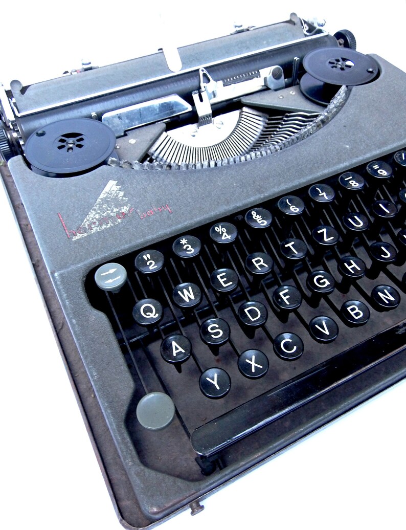 Vintage Hermes Baby Typewriter Etsy